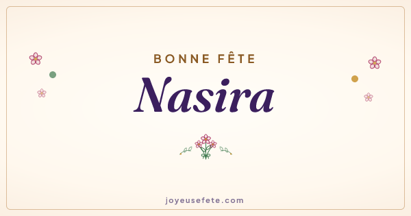 Image « Bonne fête Nasira » au format large