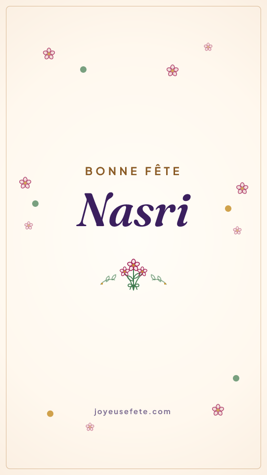 Image « Bonne fête Nasri » au format story