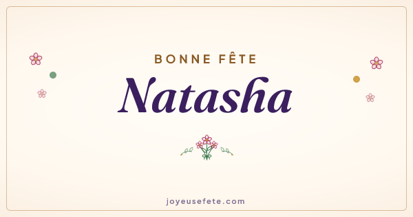 Image « Bonne fête Natasha » au format large