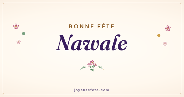 Image « Bonne fête Nawale » au format large
