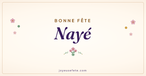 Image « Bonne fête Nayé » au format large