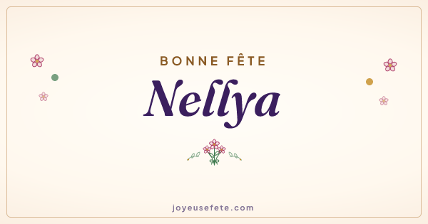 Image « Bonne fête Nellya » au format large