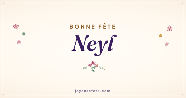 Image « Bonne fête Neyl » au format large