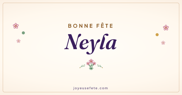Image « Bonne fête Neyla » au format large
