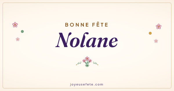 Image « Bonne fête Nolane » au format large