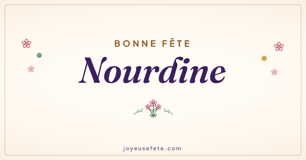 Image « Bonne fête Nourdine » au format large