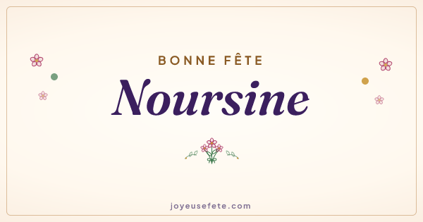 Image « Bonne fête Noursine » au format large