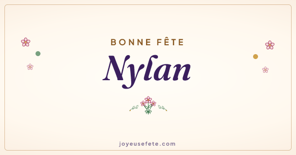 Image « Bonne fête Nylan » au format large