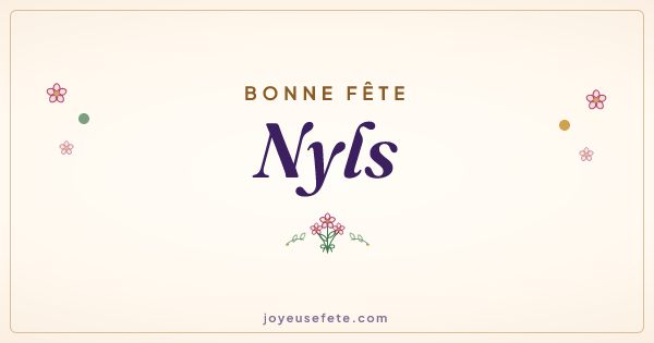 Image « Bonne fête Nyls » au format large