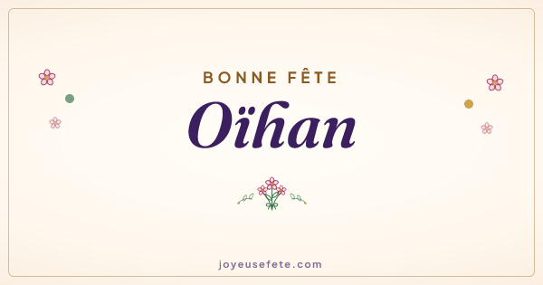 Image « Bonne fête Oïhan » au format large