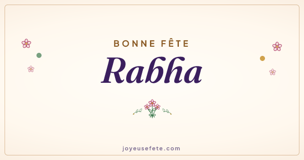 Image « Bonne fête Rabha » au format large