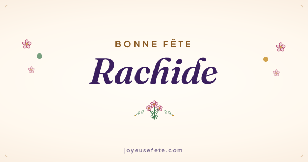 Image « Bonne fête Rachide » au format large