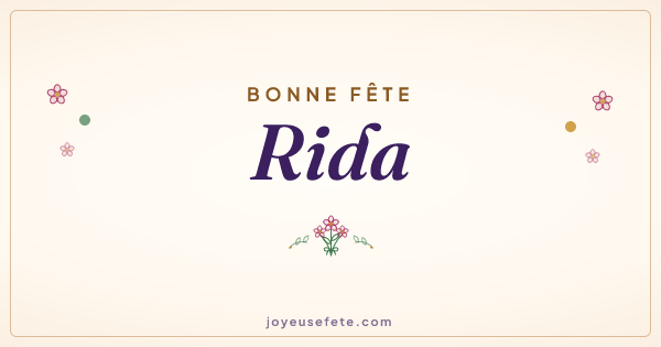 Image « Bonne fête Rida » au format large