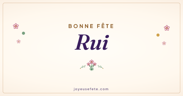 Image « Bonne fête Rui » au format large