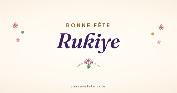Image « Bonne fête Rukiye » au format large