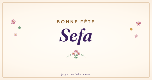 Image « Bonne fête Sefa » au format large