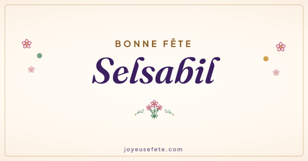 Image « Bonne fête Selsabil » au format large
