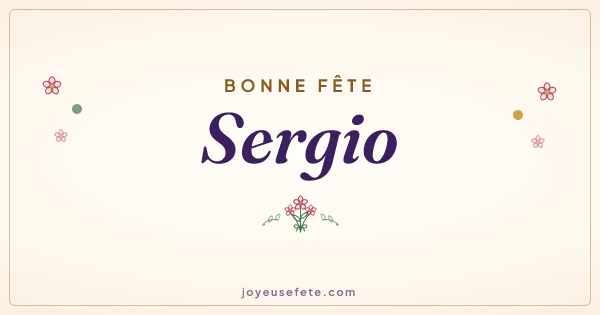 Image « Bonne fête Sergio » au format large