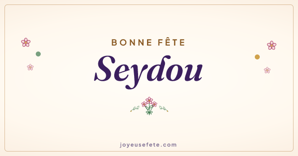 Image « Bonne fête Seydou » au format large