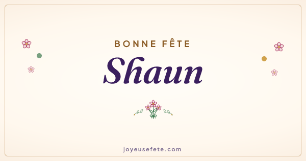 Image « Bonne fête Shaun » au format large