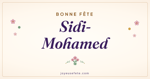 Image « Bonne fête Sidi-Mohamed » au format large