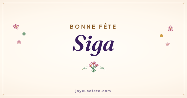Image « Bonne fête Siga » au format large