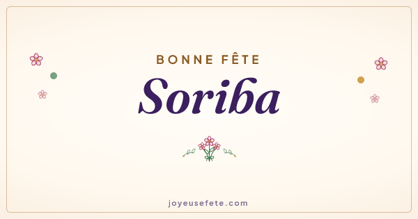 Image « Bonne fête Soriba » au format large