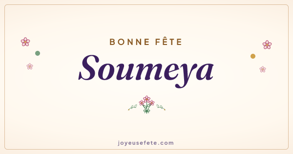 Image « Bonne fête Soumeya » au format large
