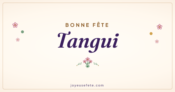 Image « Bonne fête Tangui » au format large