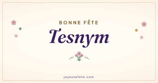 Image « Bonne fête Tesnym » au format large