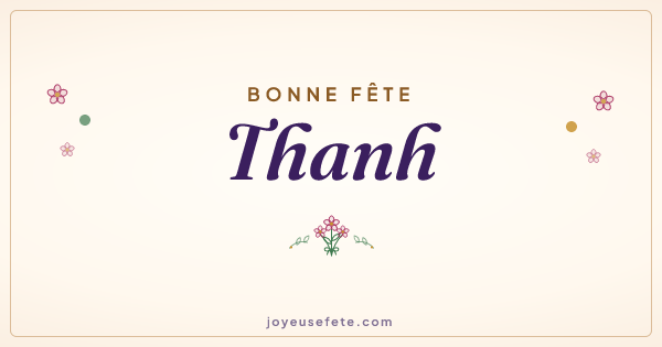 Image « Bonne fête Thanh » au format large