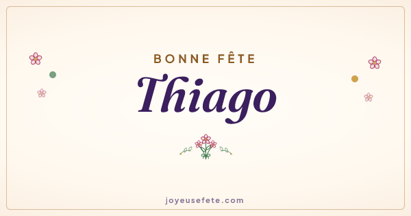 Image « Bonne fête Thiago » au format large