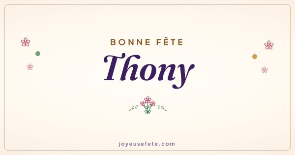 Image « Bonne fête Thony » au format large