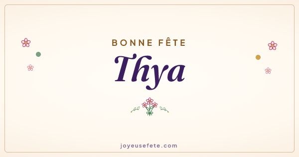 Image « Bonne fête Thya » au format large
