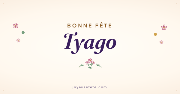 Image « Bonne fête Tyago » au format large