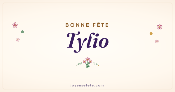 Image « Bonne fête Tylio » au format large