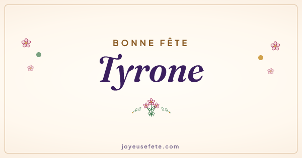 Image « Bonne fête Tyrone » au format large