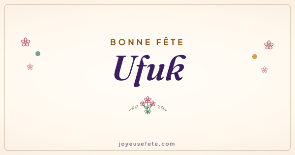 Image « Bonne fête Ufuk » au format large