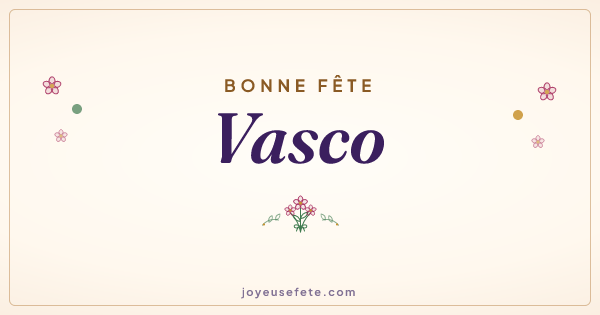 Image « Bonne fête Vasco » au format large