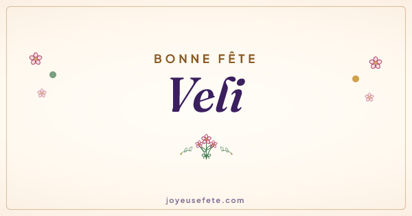 Image « Bonne fête Veli » au format large