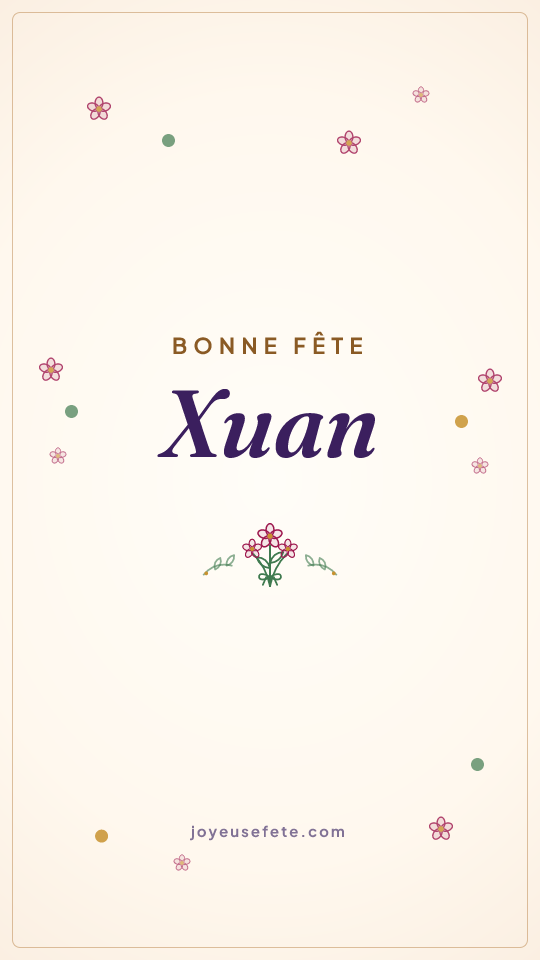 Image « Bonne fête Xuan » au format story