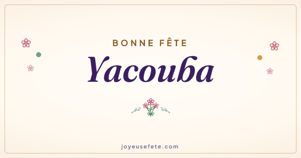 Image « Bonne fête Yacouba » au format large