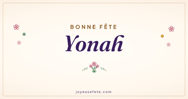 Image « Bonne fête Yonah » au format large