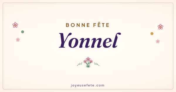 Image « Bonne fête Yonnel » au format large