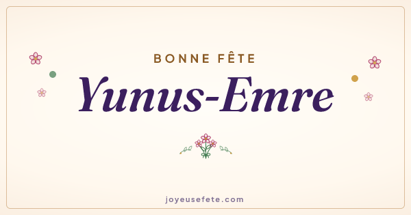 Image « Bonne fête Yunus-Emre » au format large