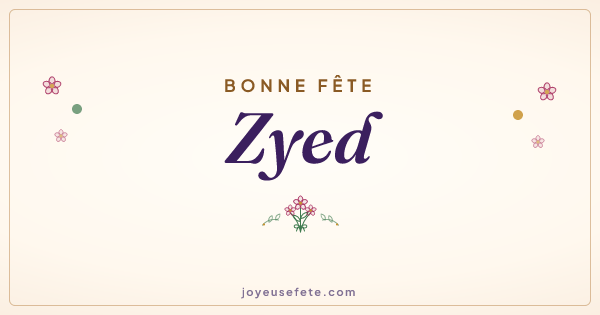 Image « Bonne fête Zyed » au format large