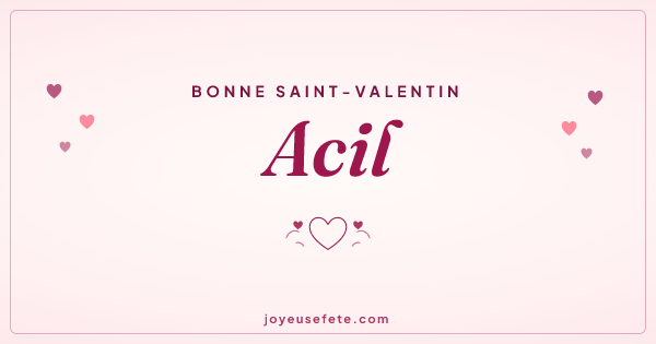Image « Bonne Saint-Valentin Acil » au format large