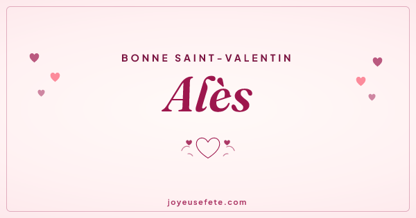 Image « Bonne Saint-Valentin Alès » au format large