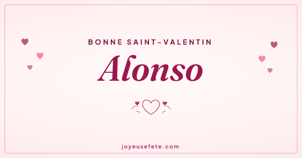 Image « Bonne Saint-Valentin Alonso » au format large