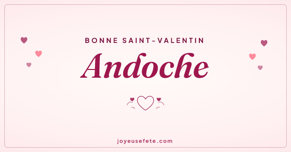 Image « Bonne Saint-Valentin Andoche » au format large